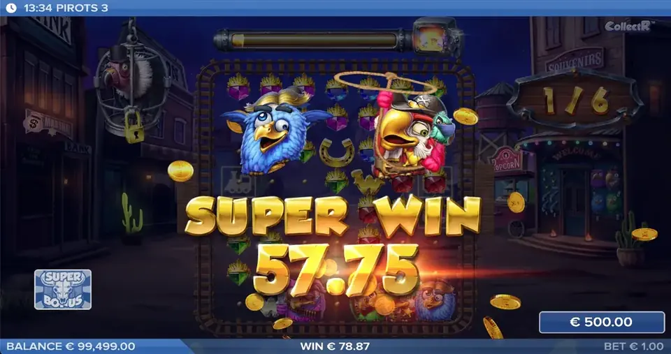 Pirots 3 super vinstskÀrm