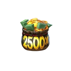 Pirots 3 myntsymbol med vÀrde 2500