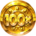 Pirots 5 City of Gold 100x mynt