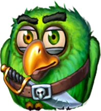 Grön fÄgel